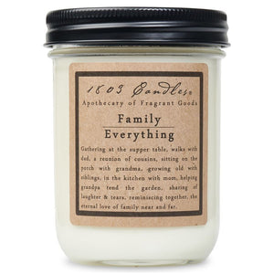 1803 Candle - Family Everything - 14 oz. Glass Jar