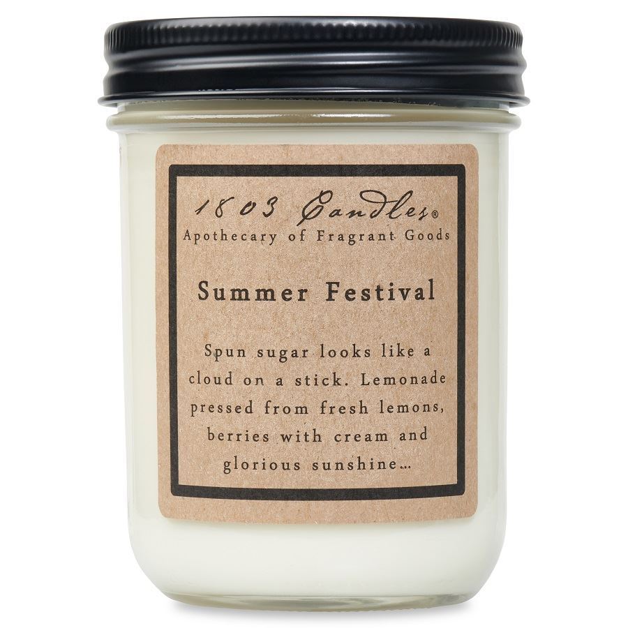 1803 Candle - Summer Festival - 14 oz. Glass Jar