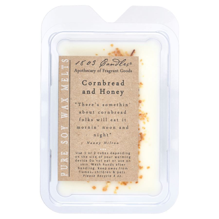 1803 Wax Melters - Cornbread & Honey - 4 oz. Pure Soy Wax