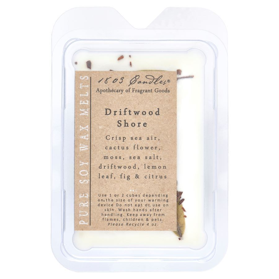 1803 Wax Melters - 4 oz. Pure Soy Wax Driftwood Shore