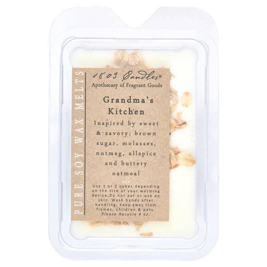 1803 Wax Melters - Grandma's Kitchen - 4 oz. Pure Soy Wax