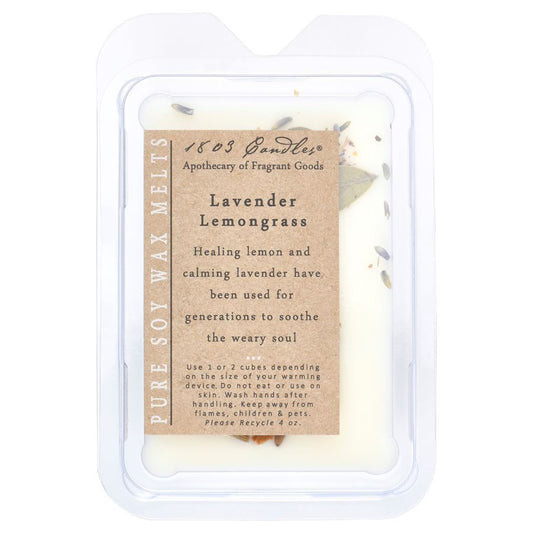 1803 Wax Melters - Lavender Lemongrass - 4 oz. Pure Soy Wax