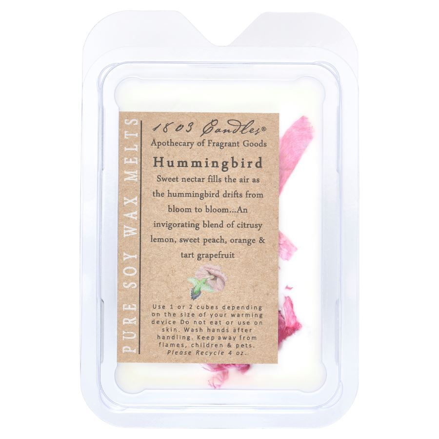 1803 Wax Melters - 4 oz. Pure Soy Wax - Hummingbird