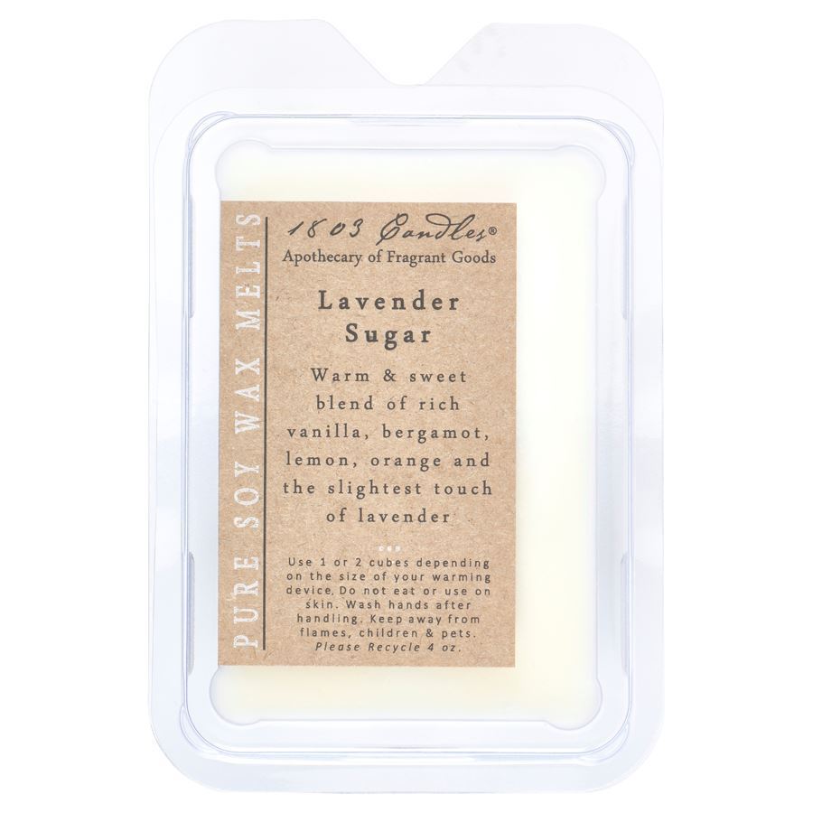 1803 Wax Melters - 4 oz. Pure Soy Wax - Lavender Sugar