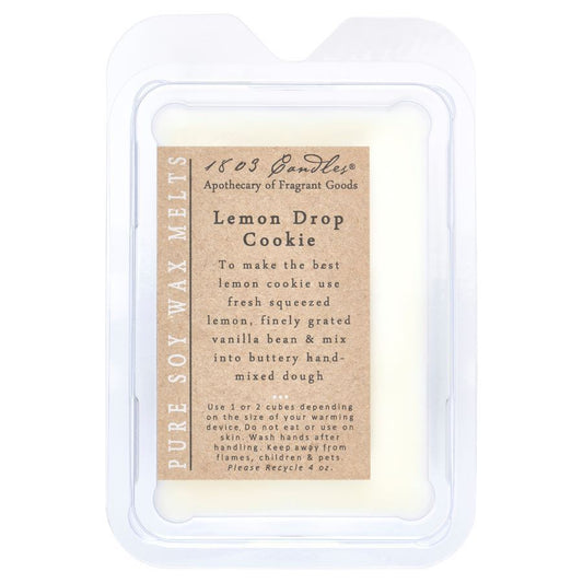 1803 Wax Melters - 4 oz. Pure Soy Wax Lemon Drop Cookie