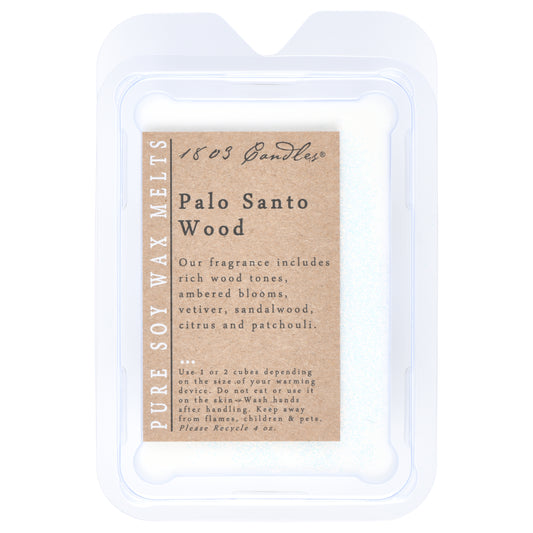 1803 Wax Melters - 4 oz. Pure Soy Wax - Palo Santo Wood