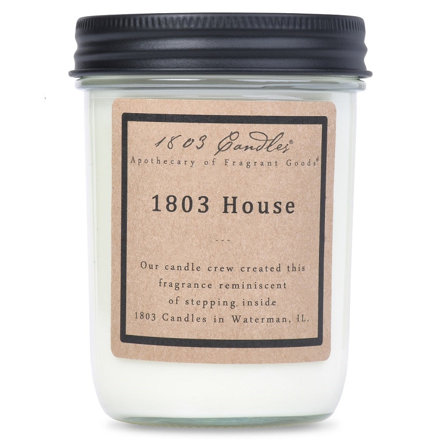 1803 Candle - 1803 House - 14 oz glass jar