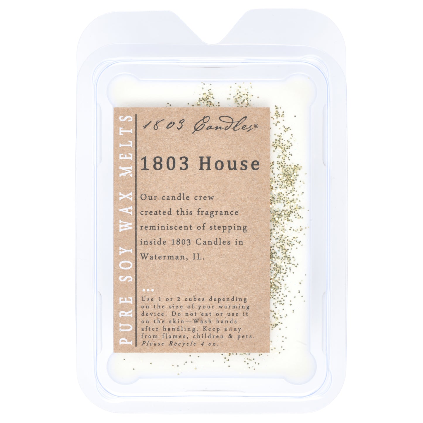 1803 Wax Melters - 4 oz. Pure Soy Wax - 1803 House