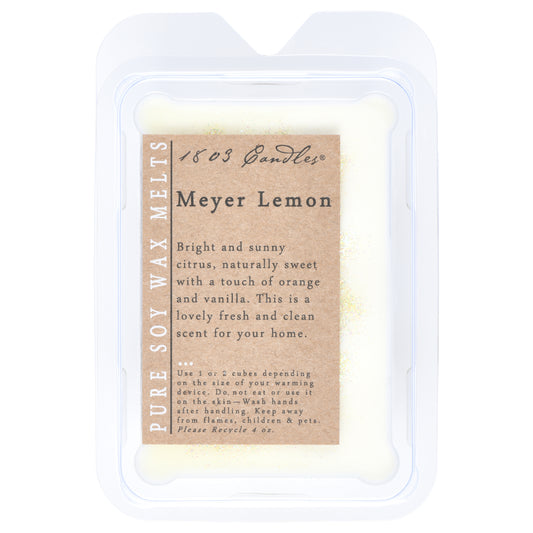 1803 Wax Melters - 4 oz. Pure Soy Wax - Meyer Lemon