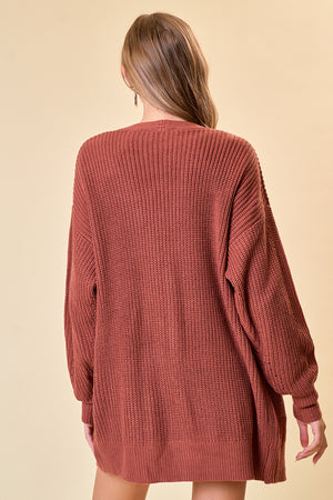 Open Knit Cardigan