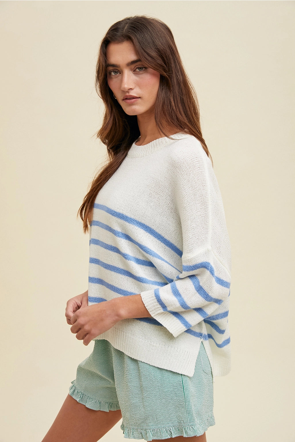 Striped Lightweight Sweater