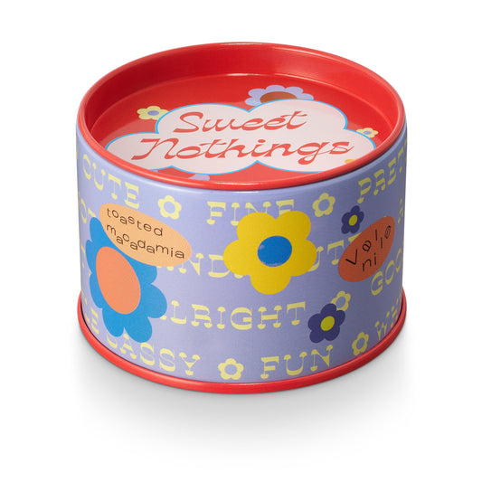 Sweet Nothings Twisted Tin Candle