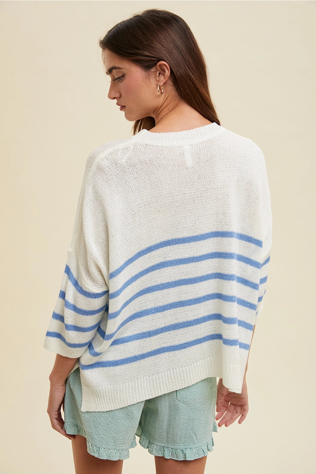 Striped Lightweight Sweater