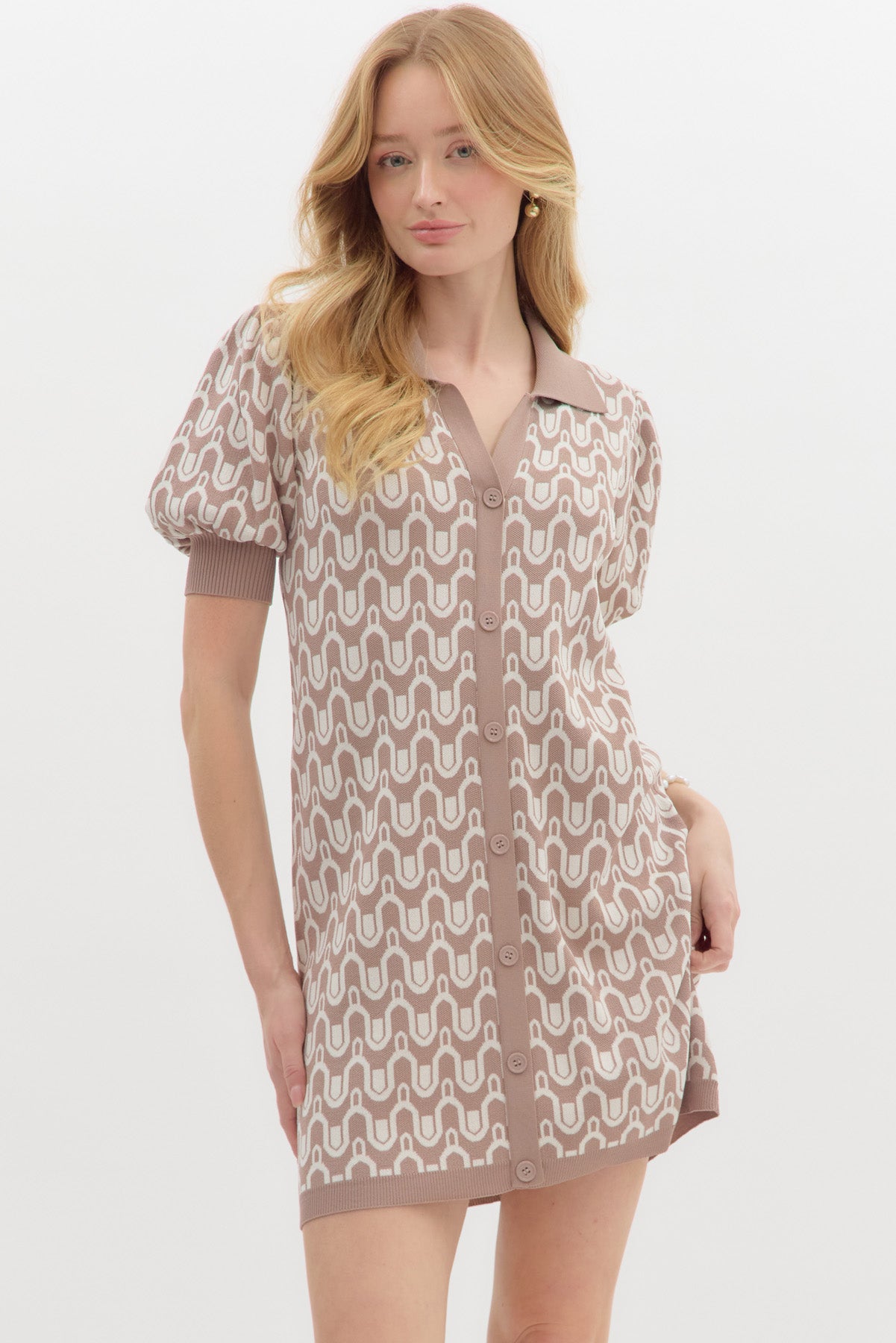 Abstract Pattern Dress