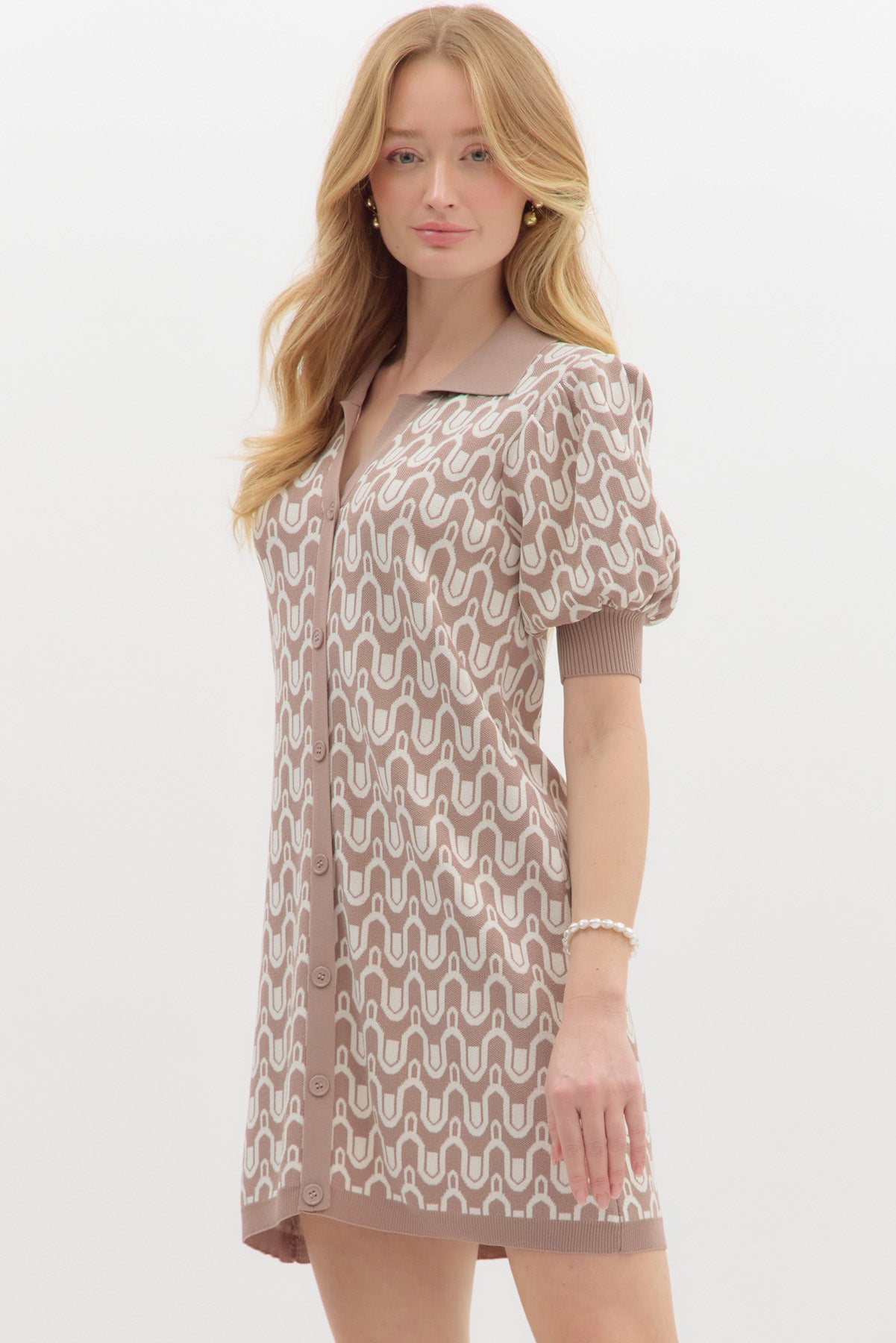 Abstract Pattern Dress