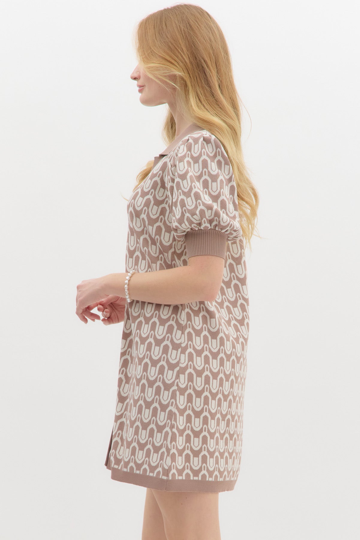 Abstract Pattern Dress