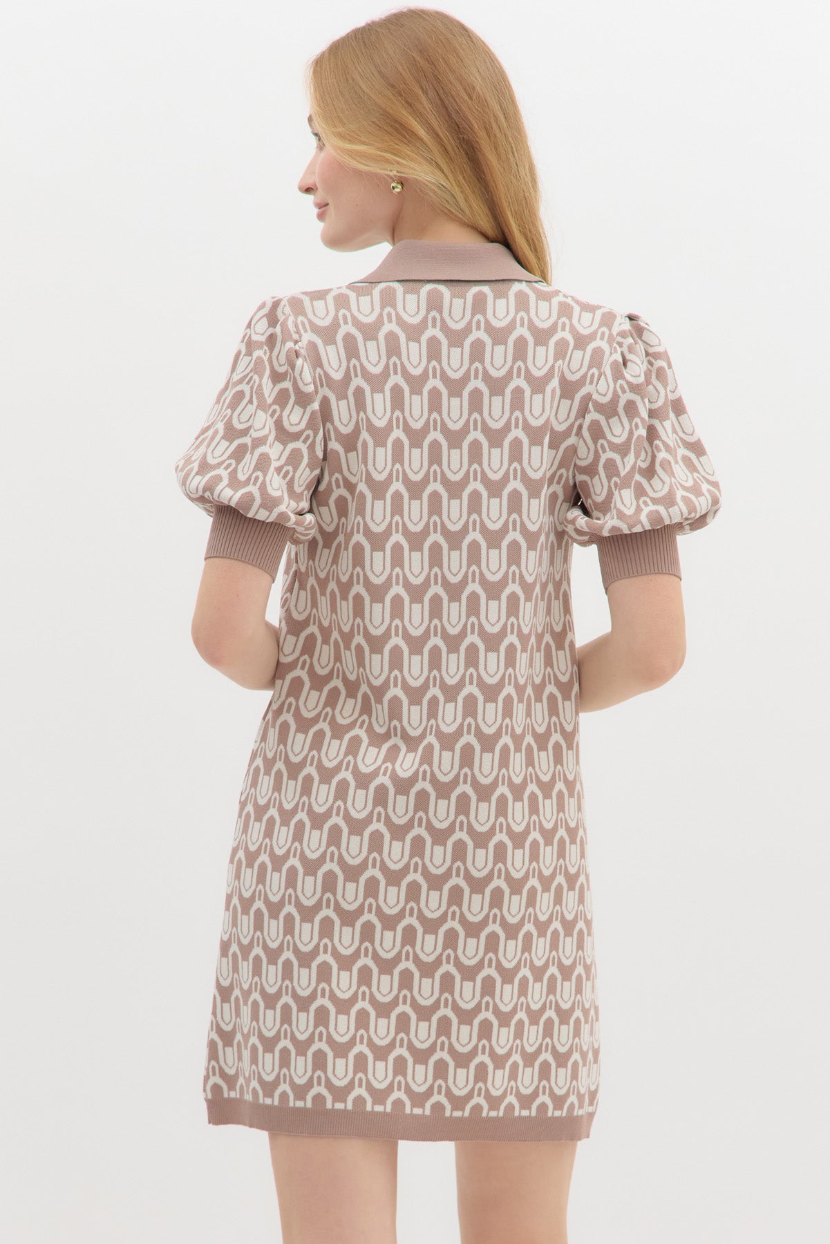 Abstract Pattern Dress