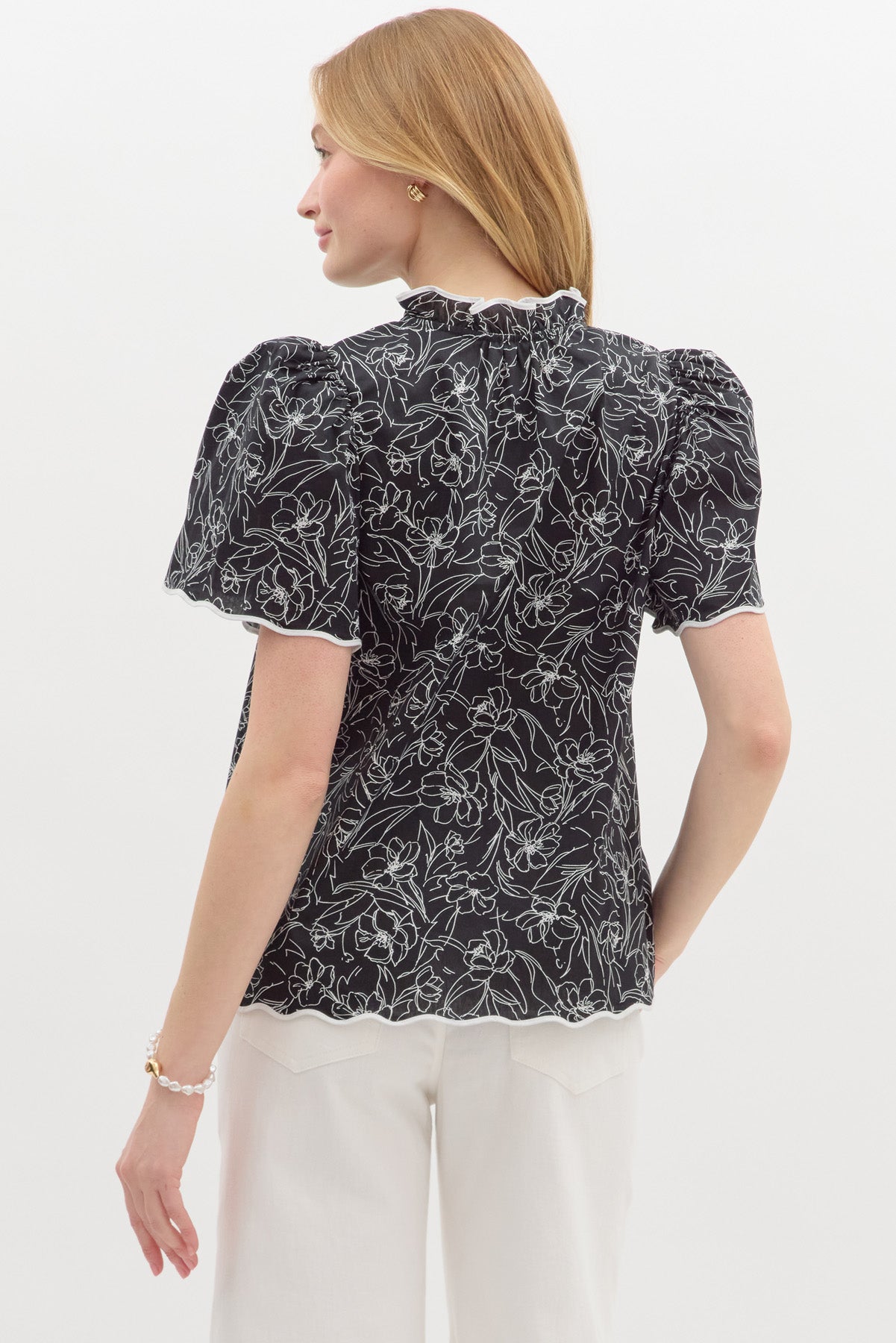 Short Sleeve Floral Shirt