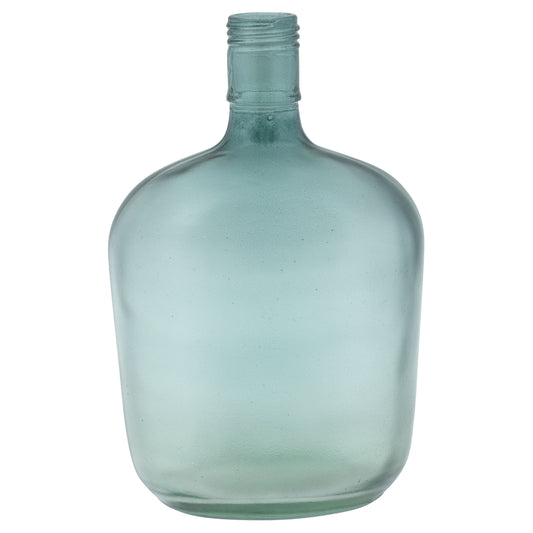 Frosted Aqua Blue Bottle