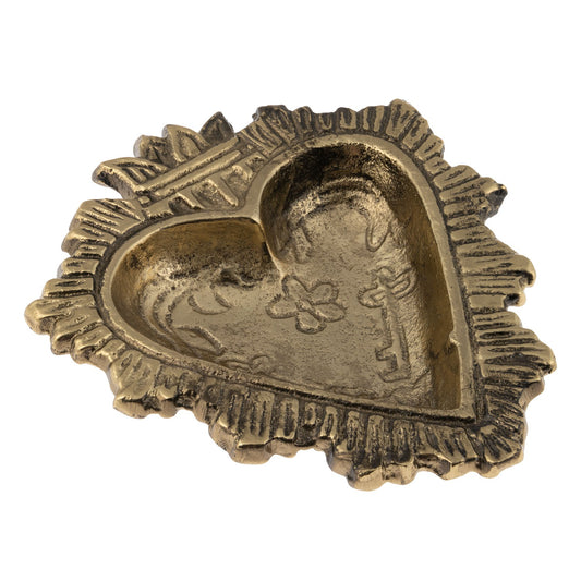 Metal Heart Ring Dish