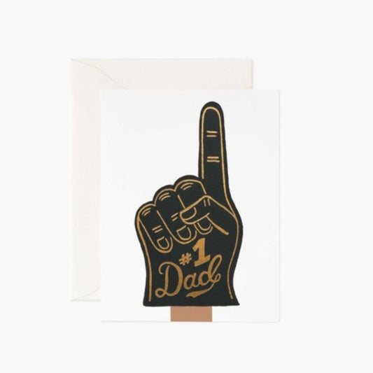 #1 Dad Card