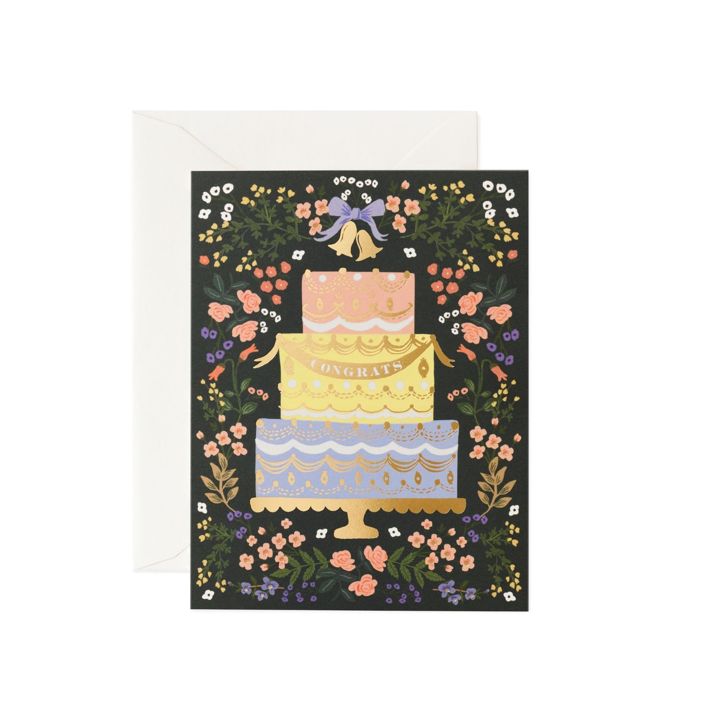 Woodland Wedding Cake Card