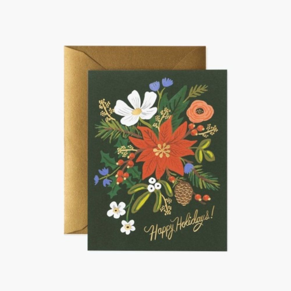 Holiday Bouquet Card