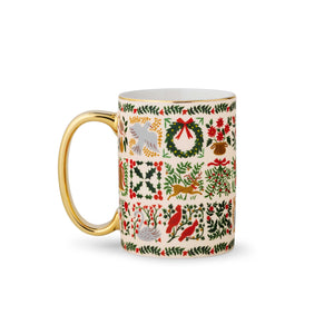 Christmastide Porcelain Mug