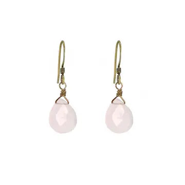 Rose Quartz Earrings