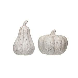 Reactive Glaze Stoneware Pumpkin