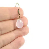 Rose Quartz Earrings