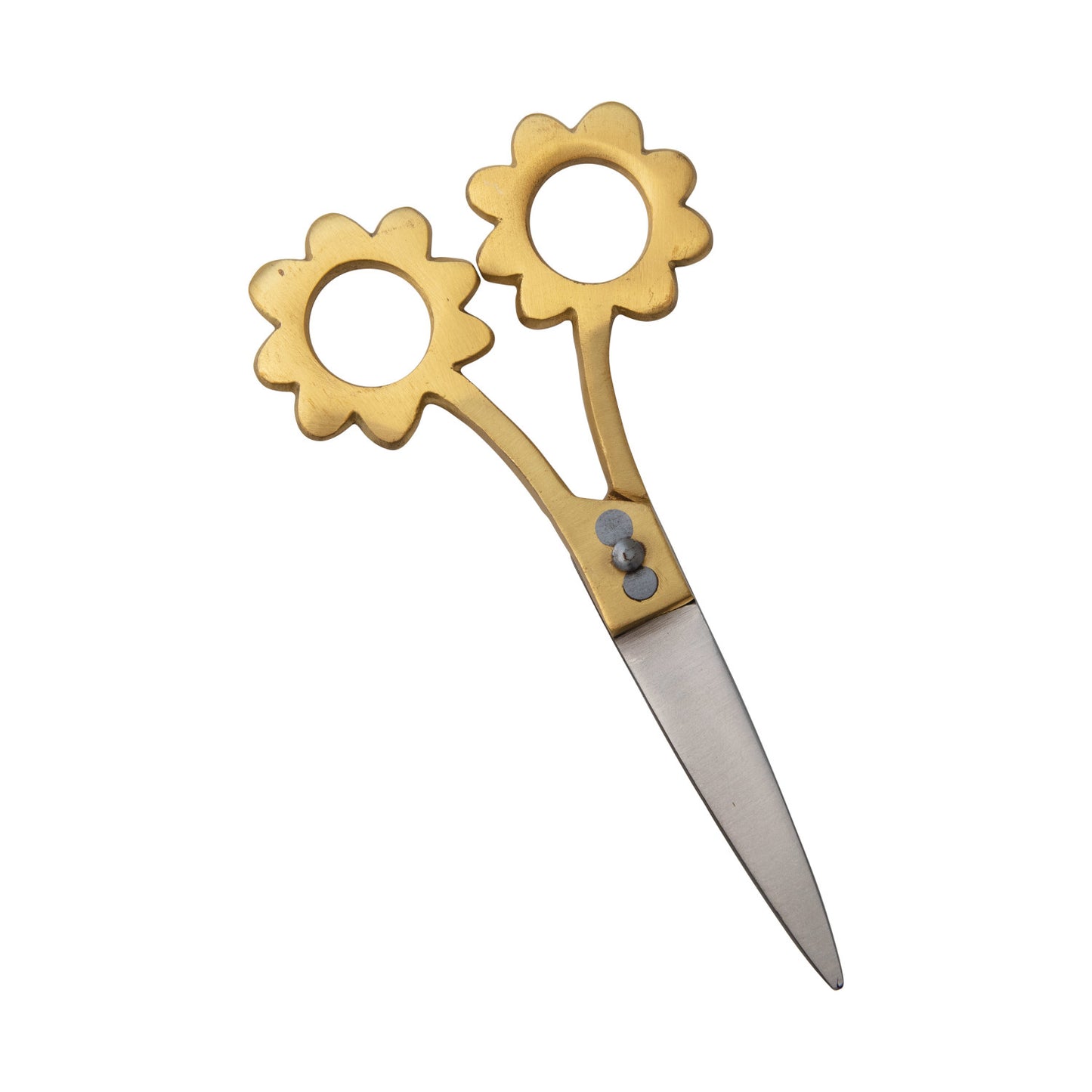 Scissors with Flower Shaped Handles