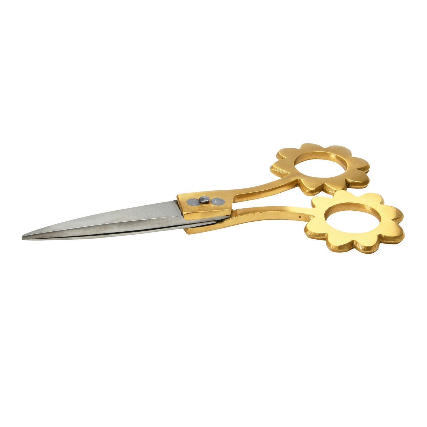 Scissors with Flower Shaped Handles