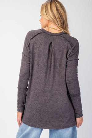 Brushed Knit Tunic