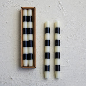 Stripe Candles