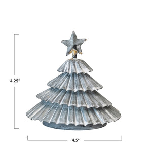 Metal Pleated Tiny Tree