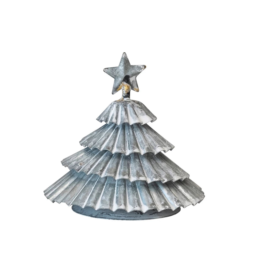 Metal Pleated Tiny Tree