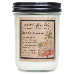 1803 Candle - Beach House 14 oz. Glass Jar