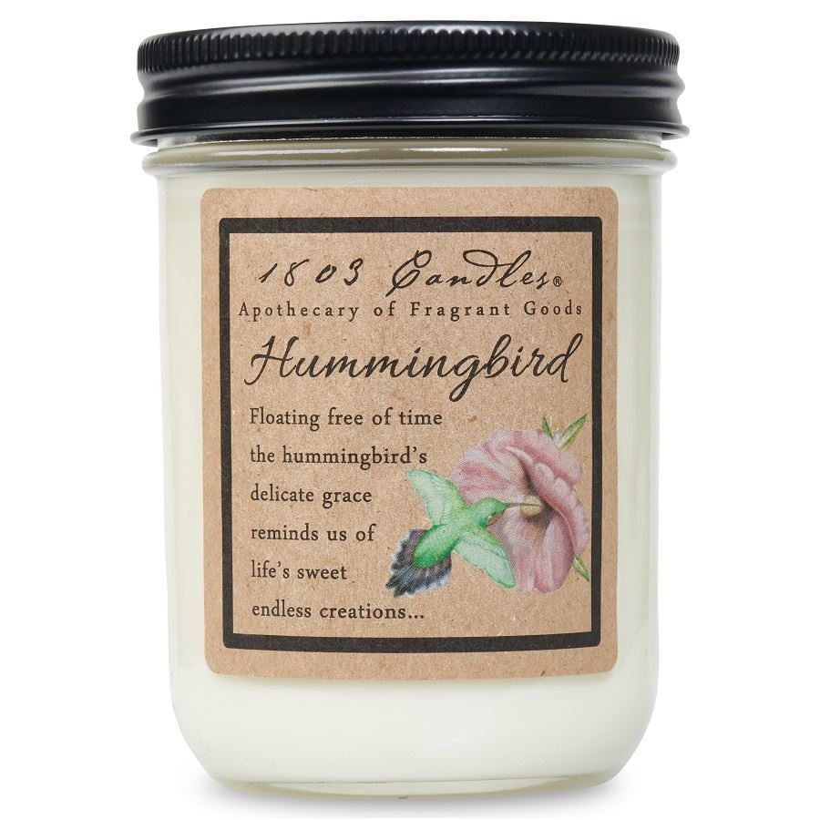 1803 Candle - Hummingbird - 14 oz. Glass Jar
