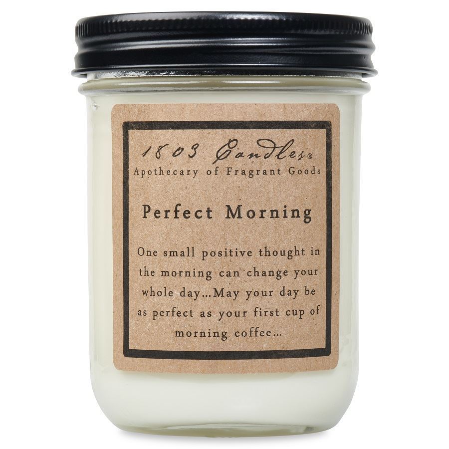 1803 Candle - Perfect Morning - 14 oz. Glass Jar