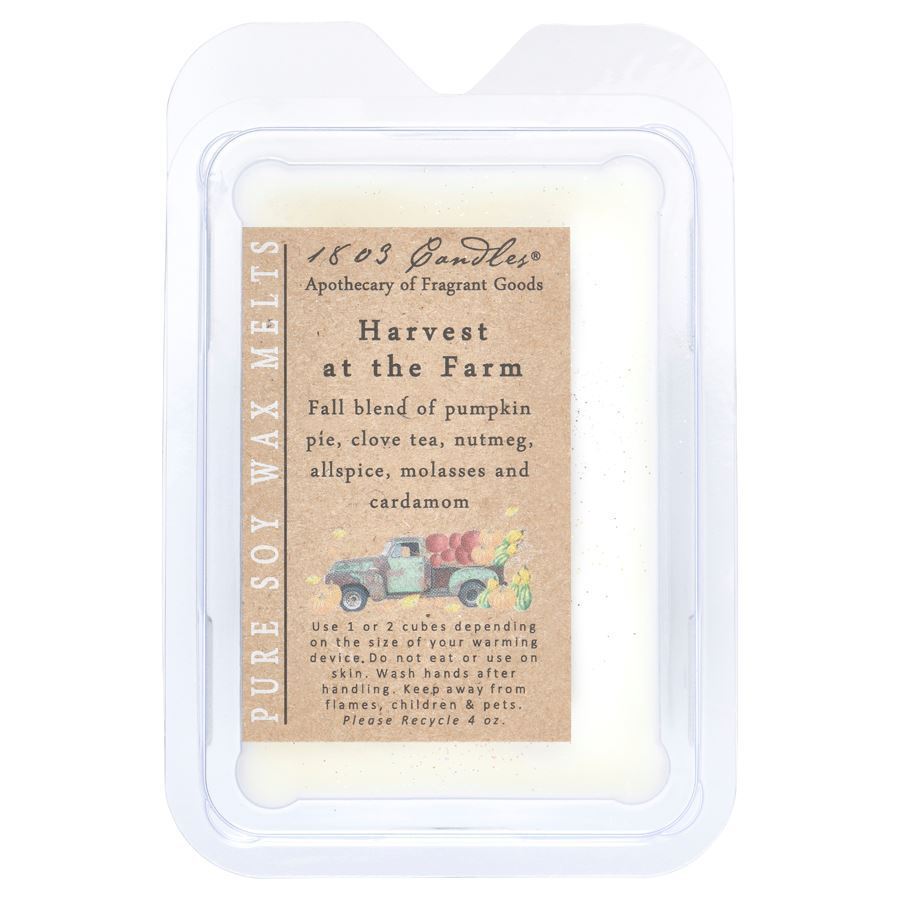 1803 Wax Melters - 4 oz. Pure Soy Wax - Harvest at the Farm