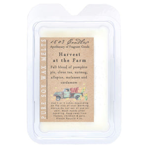 1803 Wax Melters - 4 oz. Pure Soy Wax - Harvest at the Farm