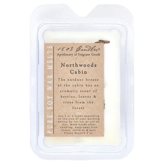 1803 Wax Melters - Northwoods Cabin - 4 oz. Pure Soy Wax