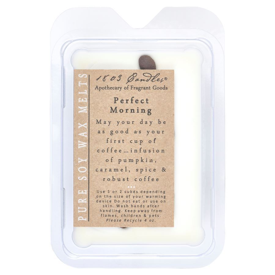 1803 Wax Melters - Perfect Morning - 4 oz. Pure Soy Wax