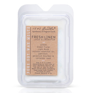 1803 Wax Melters - 4 oz. Pure Soy Wax Fresh Linen