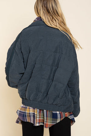 Dolman Quilted Jacket