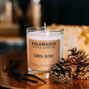 Golden Amber Candle
