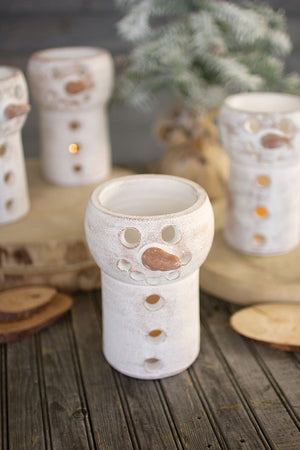 Snowman Luminary