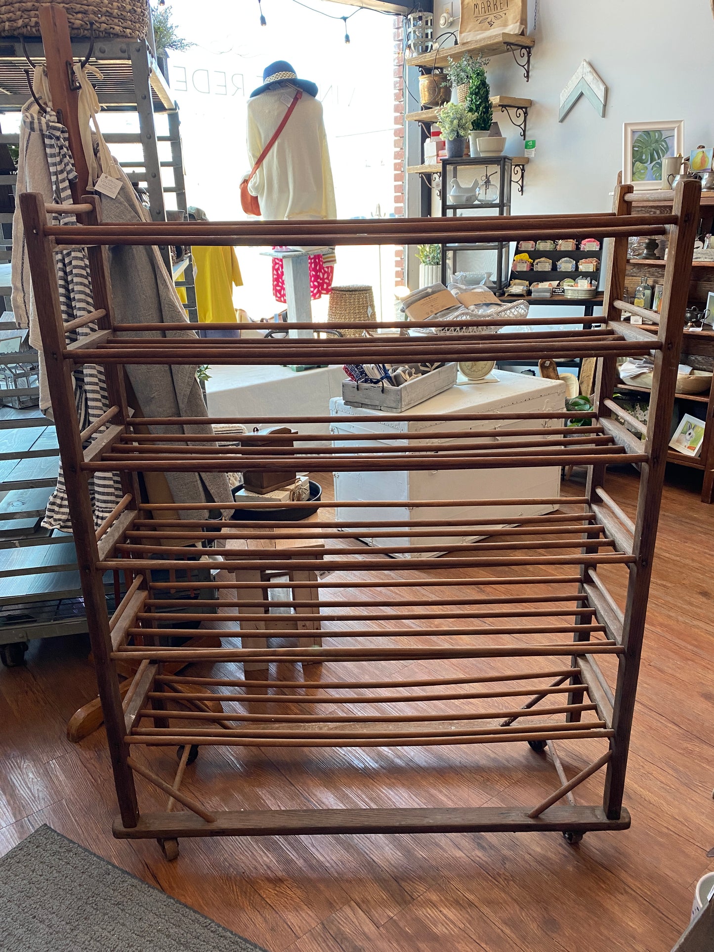 Wooden Baker's Rack