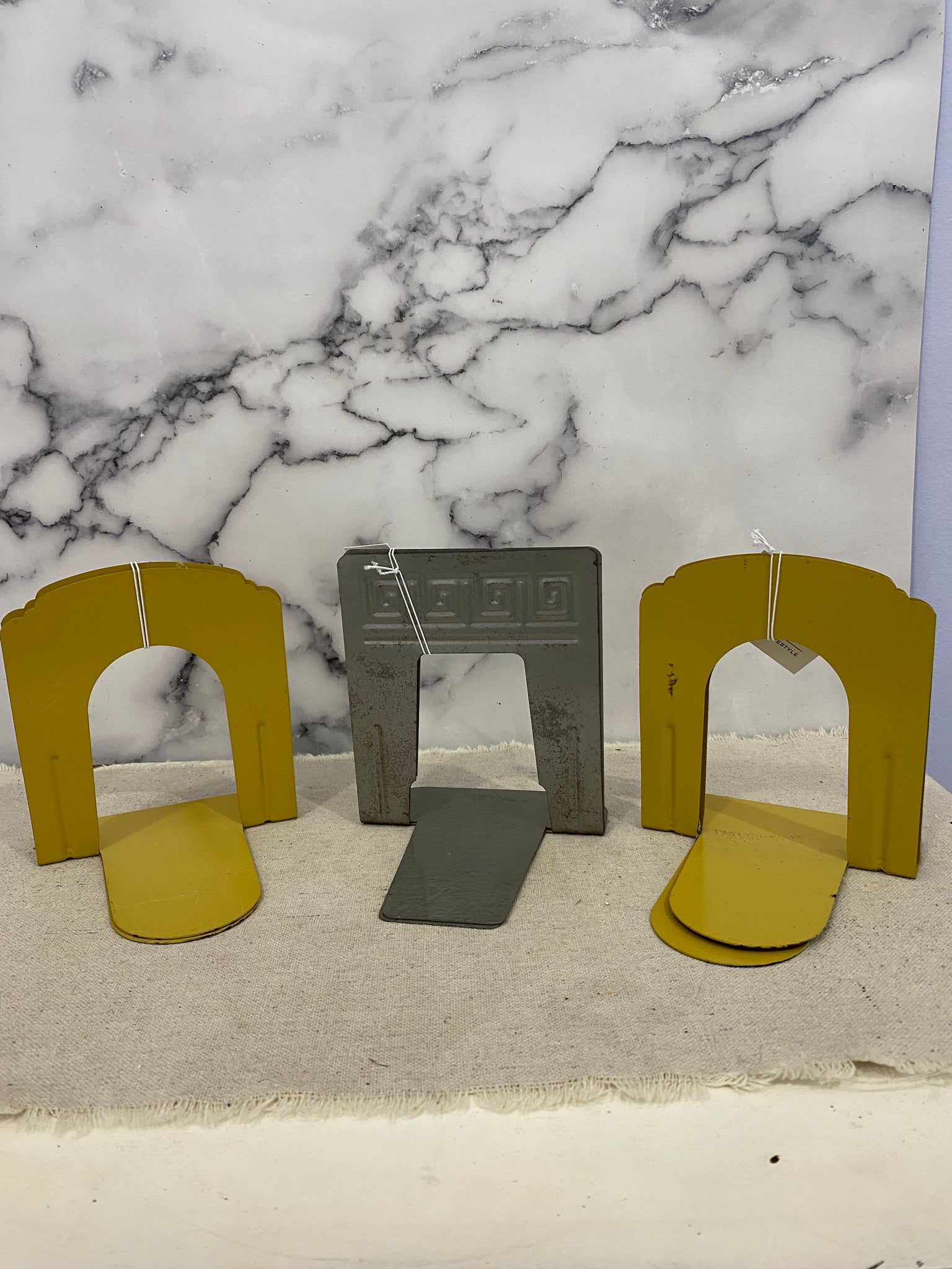 Vintage Library Bookends